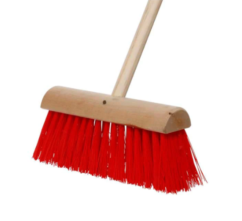 14” Wooden Yard Brush
