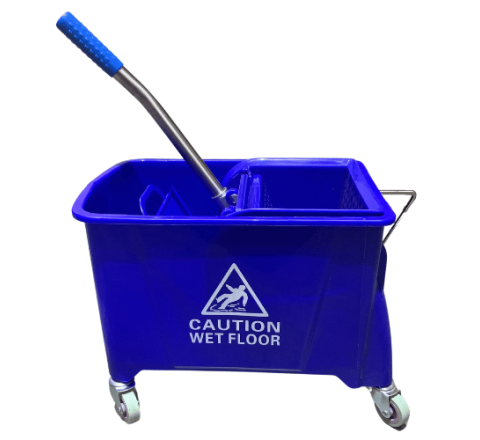 20 Litre Bucket and Wringer Blue