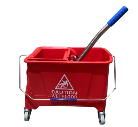 20 Litre Bucket and Wringer Red