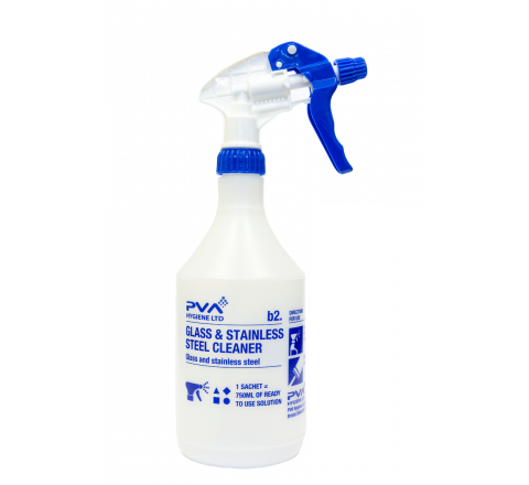 PVA Glass & Stainless Steel Spray Bottle
