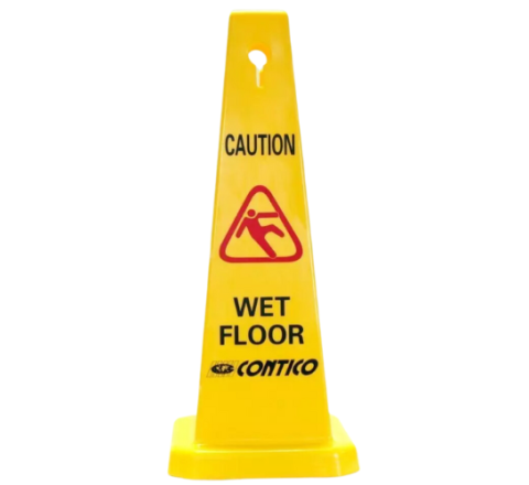 Caution Wet Floor Cone