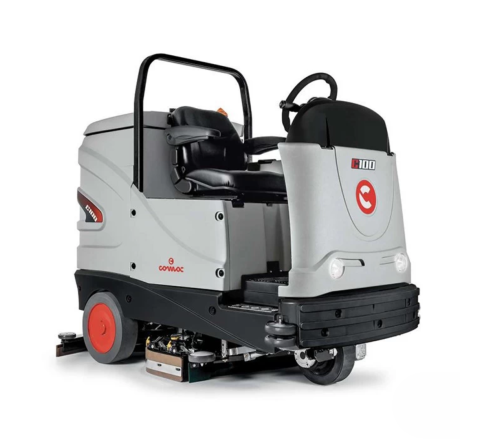 Comac C100 Ride On Floor Scrubbing Machine
