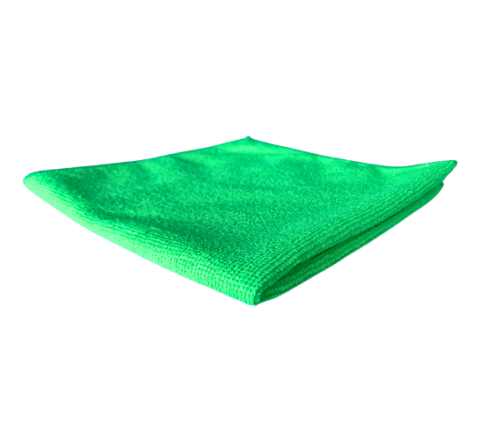 Green Microfibre Cloths