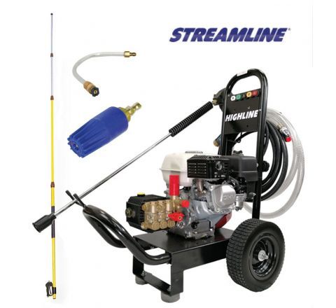 High Pressure Highline Pressure Washer Trolley Kit  Starter Kit 12 lpm
