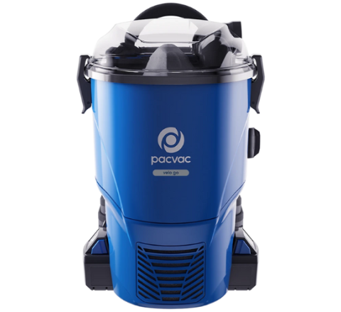 Pacvac Velo Go Battery HEPA H13 Backpack Hoover Vacuum