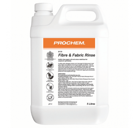 Prochem Fibre & Fabric Rinse 5 Litre