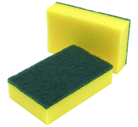 XL Sponge With Green Scourer